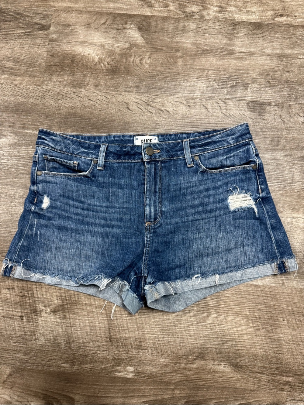 Paige Jimmy Jimmy Short Jean Shorts Size 31